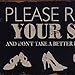NIKKY HOME Distressed Please Remove Your Shoes Decorative Wooden Hanging Wall Sign 8.37 x 0.37 x 4.5 Inches Black
