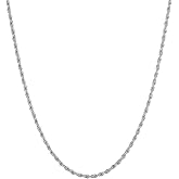 Supcare Mens Chains Necklace Stainless Steel Rope Chain Gifts,18-30 inches (with Gift Package)