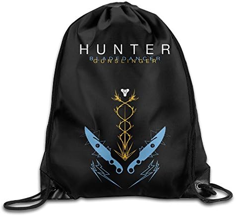 Destiny Pictures Hunter Wallpaper Drawstring Backpack Bag