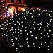 [72ft 200 Led] Solar Outdoor String Lights/ Fairy Outside Lighting Yard Patio Decoration, 8 Mode (Steady, Flash), Waterproof, Garden Decor, Halloween, Christmas, Tree, Party, Holiday (Multi-Color)