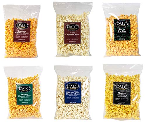 Palo Popcorn Variety Pack 7 oz. bags (Pack of 6) Palo Popcorn Variety Pack 7 oz. bags (Pack of 6)