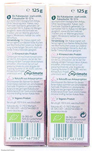 Kakao, stark entölt 2 x 125 gr – Bild 4