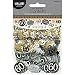 Amscan Sparking Celebration 60 Confetti, Multicolor primary