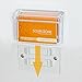 Source One Premium Outdoor Business Card Holder Peel and Stick Clear Unbreakable