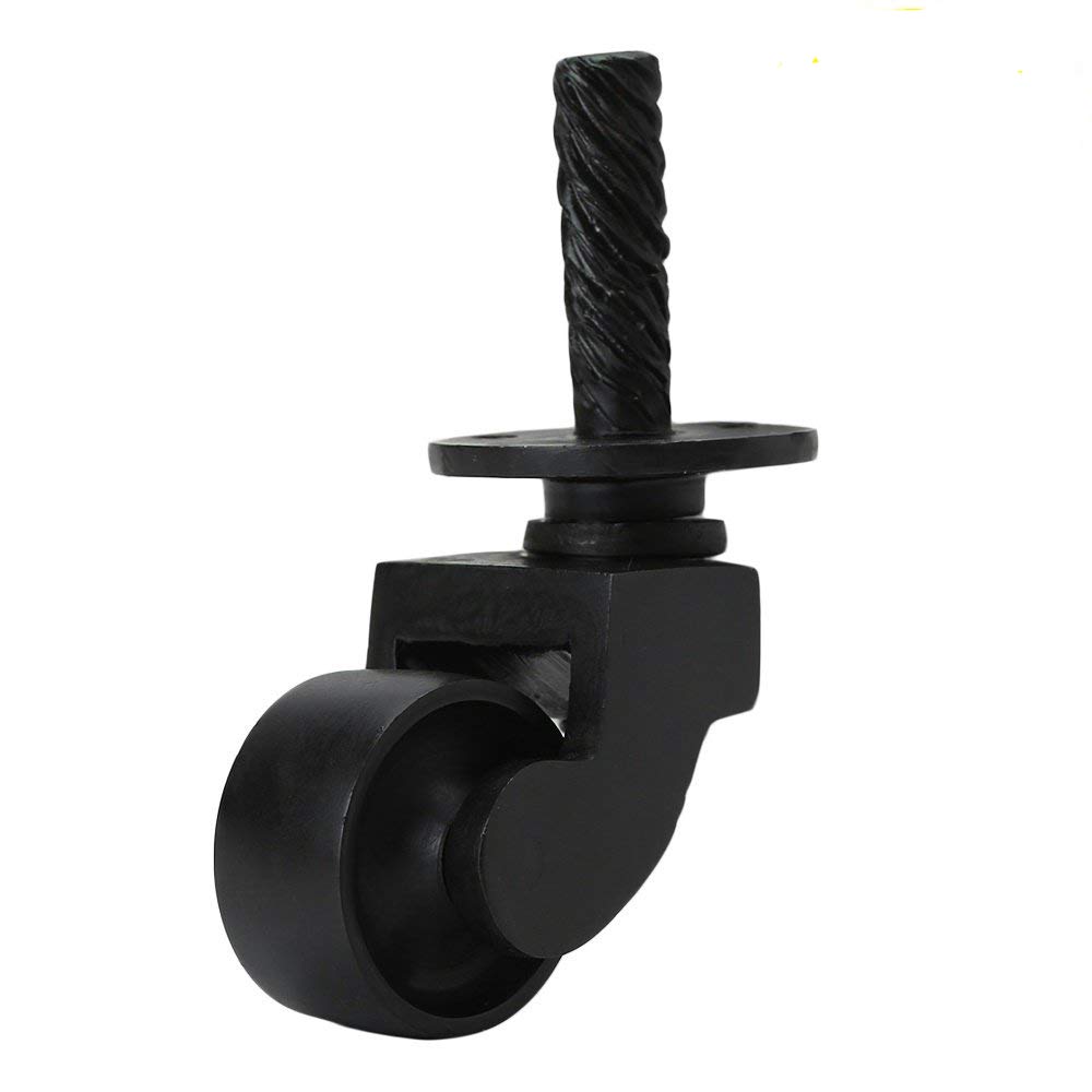 Set of 4 Solid Brass Caster Heavy Duty & Safe for All Floors Perfect Replacement for Floor Mat Oil R