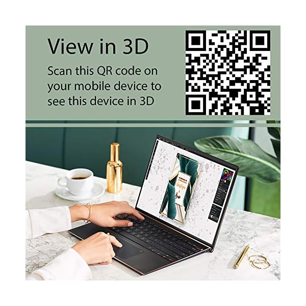 ASUS ZenBook S13 UX393 13.9 Inch Full HD 500nits Touchscreen Laptop (Intel i7-1065G7, 16 GB RAM, 1 TB PCIe SSD, Backlit…