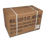 ULTIMATE MRE, May 2017 and up Inspection Date Meals Ready-to-Eat, Case of 12 Genuine US Military Surplus with Western Frontier's Inspection and Guarantee.