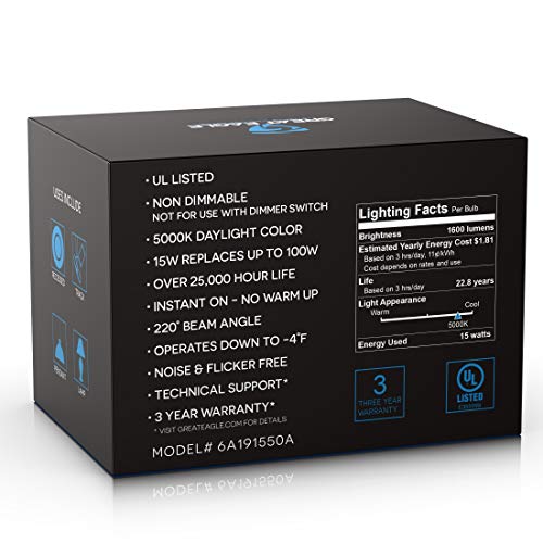 4 Great+Eagle+Equivalent+Daylight+Non+Dimmable