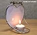 Sisters Tealight Candle Holder - Decorative Votive Holder with Touching Sentiment – Sister Gift with Heartfelt Message – Candle Decor for Home or Gift - Measures 3