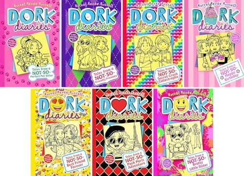 Dork Diaries 18-Book Collection Set with Dork Diaries OMG! and 3.5