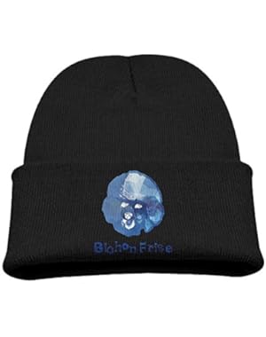 Bichon Frise Face Geometric Babys Beanie Soft Skull Cap