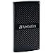 Verbatim 128GB Vx450 External SSD, USB 3.0 with mSATA Interface - Black