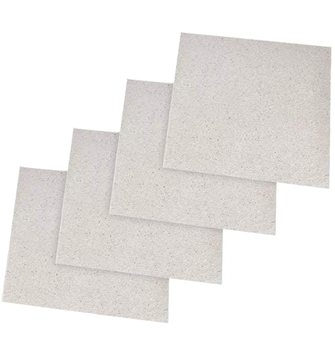 Booplua - Juego de 4 hojas de microfibra para microondas (13 cm x ...