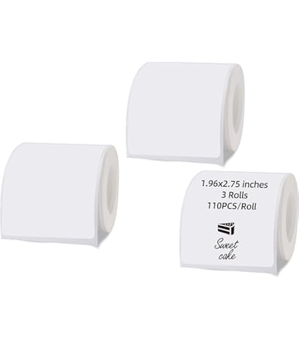 Transparent Label Maker Tape - 3 Rolls 0.55x1.57 Inch Thermal Paper For P15/D30/P50/Q2/Q3 Models