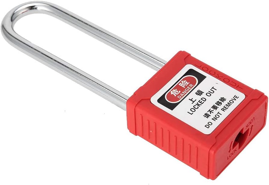 Lockout Padlock, Safety System Nylon PA Isolation Padlock, UVResistant