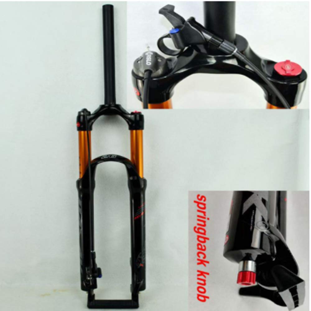 jklapin Bicycle air Fork 26" 27.5" 29inch ER 1-1/8“”MTB Mountain Bike Suspension Fork air Resilience