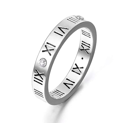 cartier ring roman numeral