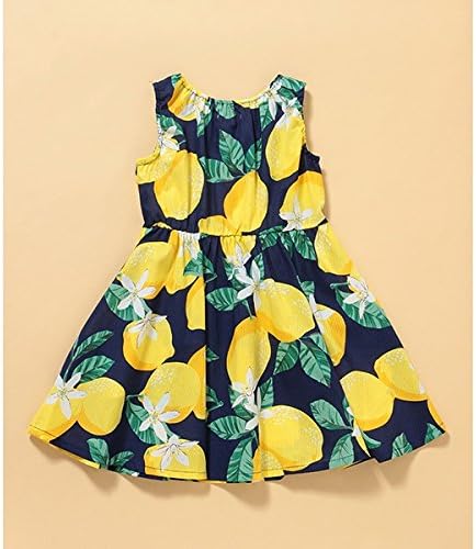 Amazon Co Jp ロペピクニック Rope Picnic Kids レモン柄ワンピース ネイビー系 41 100 ファッション