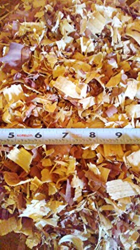 Amish Aromatic Red Cedar Wood Shavings. 100% All Natural. 8 lbs or 4 lbs of Shavings/Curls. Made in The USA! (4 lbs)