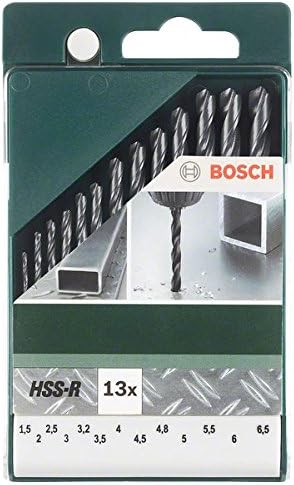 Bosch 2609255031 HSS-R Metal Drill Bit Set, 13 Pieces - Image 3