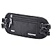 AUOPRO Hidden Money Belt, RFID Blocking Travel Wallet Passport Holder Security Waist Pouch