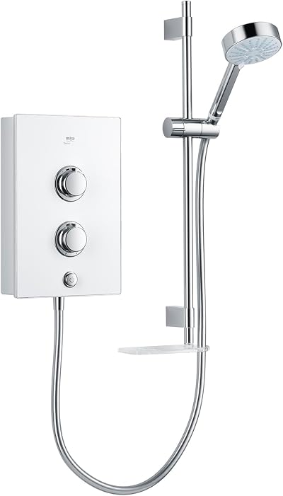Mira Decor 9.5KW White Electric Shower 1.1894.008 Single Outlet
