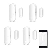 Wireless Smart Door Sensor Alarm, WiFi Window Door