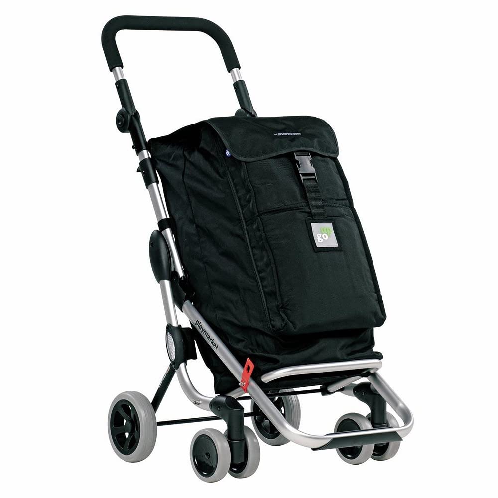 Foppapedretti “Go Up” Shopping Trolley black