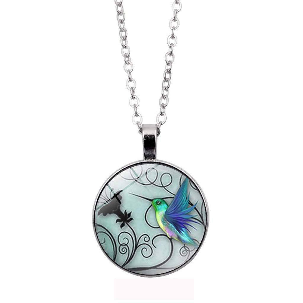 Hummingbird charm necklace Clearance