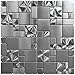 Stainless Steel Metal French Pattern Mosaic Tile for Kitchen Backsplash Wall (3