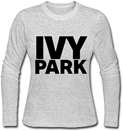 Female Ivy Park 2016 Logo Long Sleeve T Shirt Gray S