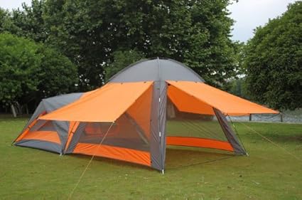Amazon Com 4 8 Person Waterproof Double Layer Outdoors
