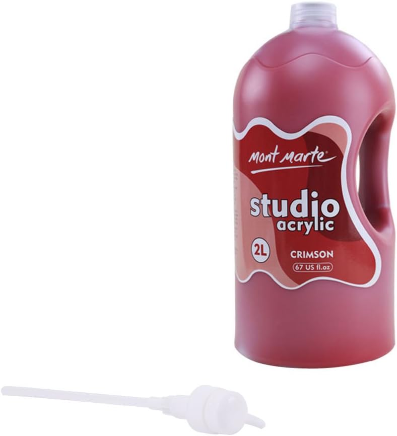 MONT MARTE Discovery School Acrylic, Crimson