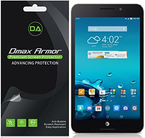 Dmax Armor [3-Pack] for Asus MeMO Pad 7 LTE (AT&T) Anti-Glare & Anti-Fingerprint Screen Protector