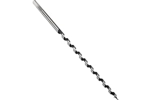 HARSKIYER 3/8 Inch Diameter Wood Auger Drill Bit, 12 Inch Long Ship Auger Bit for Soft and Hard Wood, Hex Shank Drill Bit for Hole Cutter, Tree Stump, Plastic, Drywall (10 x 300 mm)