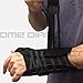 455-LT Orthosis Thumb Titan Felt Left Black Part# 455-LT by Hely & Weber Qty of 1 Unit