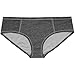 adidas Women's Climacool® Cheekster Underwear (1-Pack), Heather Grey/Matte Silver, M/L