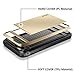 Vofolen Case for iPhone 6 Plus Case iPhone 6S Plus Case Wallet Impact Resistant Anti-Scratch Protective Shell Shockproof Rubber Bumper Cover Card Slot Holder Case for iPhone 6 Plus 6S Plus (Gold)