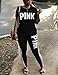 Gobought Womens Short Sleeve Loose Fitting Jumpsuit Long Pants Romper Tracksuit Outfits