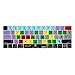 XSKN Photoshop English Shortcut Silicone Keyboard Skin Cover for 2016 2017 2018 Released MacBook Pro 13.3
