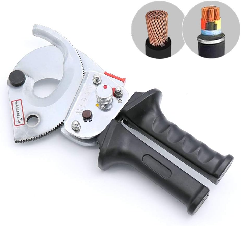 Heavy Duty Ratchet Cable Cutter Cut Up to 300mm2 Ratcheting Wire Cut