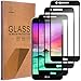 [3-PACK]-Mr Shield For LG Harmony [Japan Tempered Glass] [9H Hardness] [Full Cover] Screen Protector with Lifetime Replacement Warranty