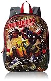 Transformers Boys' Backpack with Lunch Kit, Silver