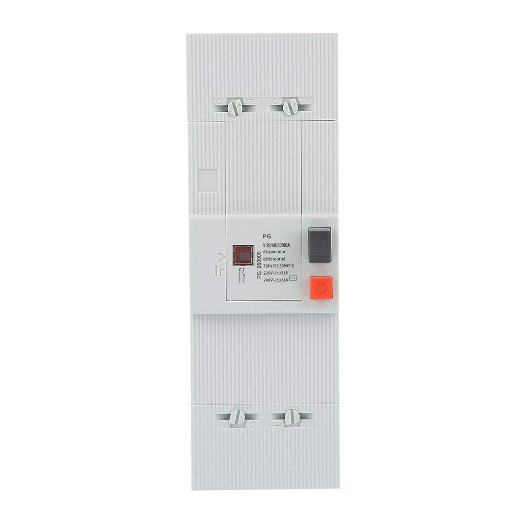 Circuit Breaker-30-60A 2-Pole 50Hz/60Hz Low-voltage Circuit Breaker Protection Air Switch
