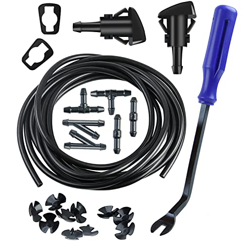 Windshield Washer Nozzles Kit Replacement for