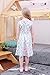 Green Dress for Girls 10-12 Big Youth Teen School Juniors Dress-up Clothes Green Red Flamingo Floral Printed Angel Tshirt Dresses Princess Pageant Frock Dance Party Hawaiian Beach Holiday Casual Wear