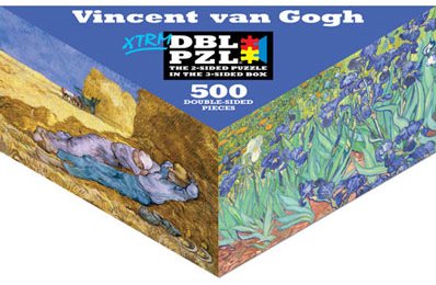 Vincent Van Gogh - 500pc Double-Sided Jigsaw Puzzle by Pigment & Hue