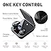 Wireless Earbuds, Latest Bluetooth 5.0 Hi-Fi Stereo Sound Earphones, Noise Cancelling, Dual Built-in Mic Auto Pairing Headphones, 2000mAh Charging Case as Power Bank by Relaxyo