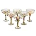 Novica Confetti Glass, 6 Count (Pack of 1), Clear
