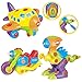 Take Apart Toys Set for Toddlers TG651 - 3 in 1 Take Apart Toys for Boys Kit with Lights and Sounds. Make Your Own Plane, Dinosaur Toy and Motorbike by ThinkGizmos (Trademark Protected)